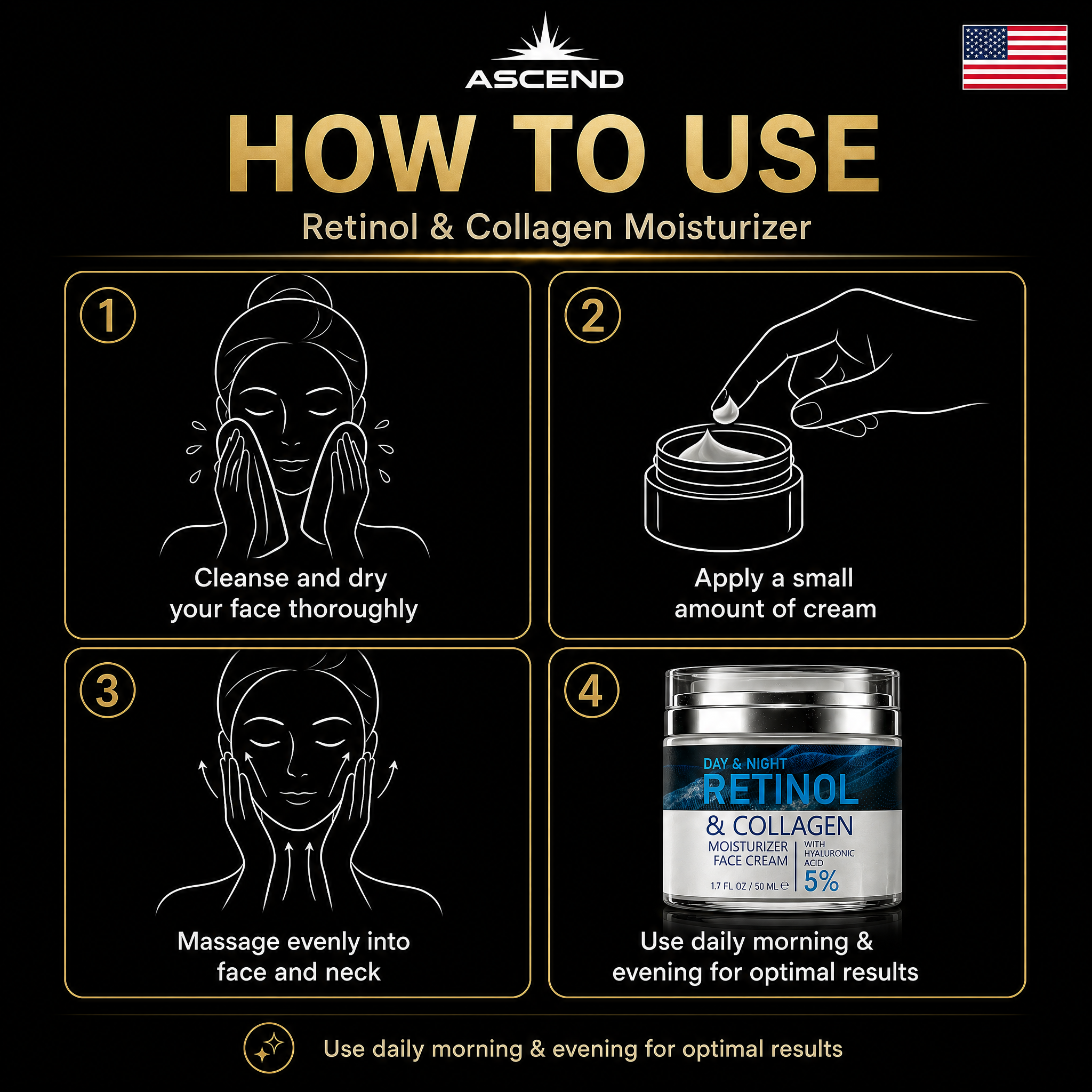 Ascend Retinol & Collagen Cream™