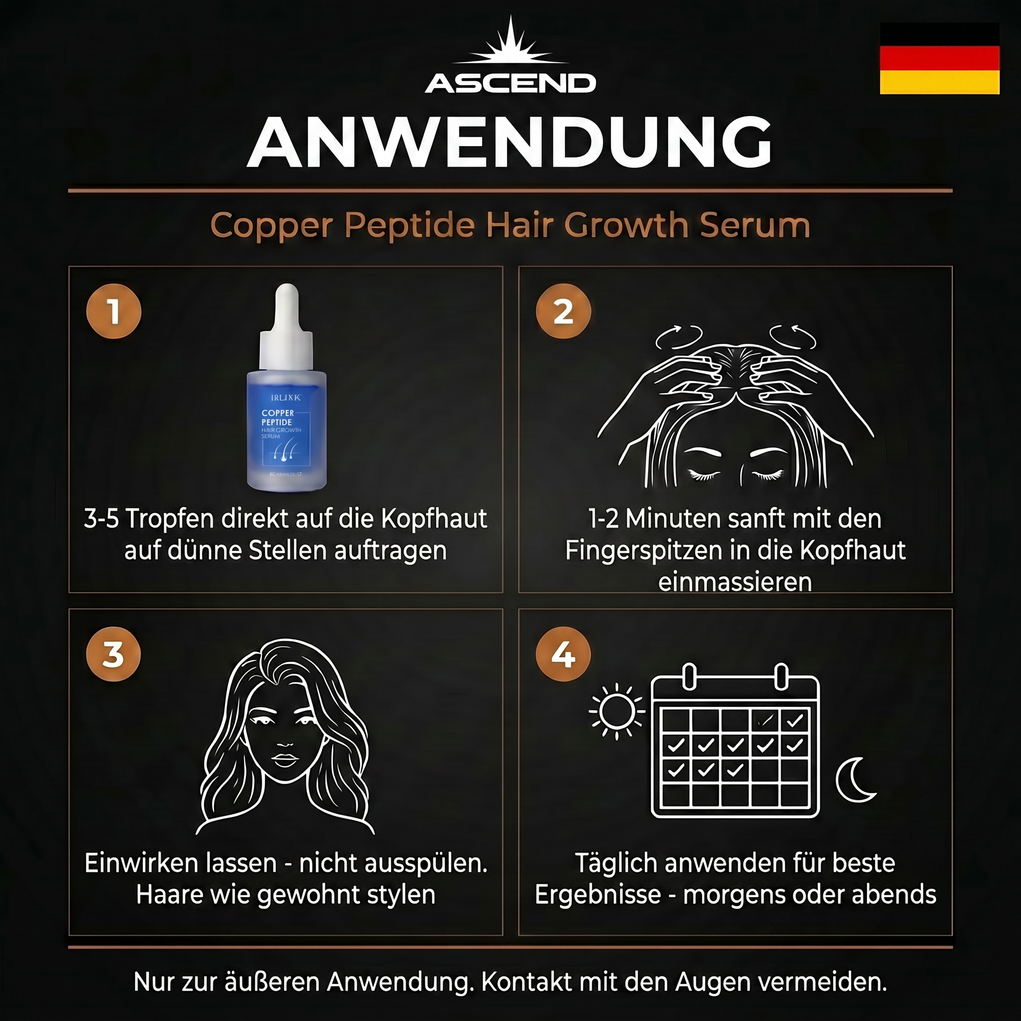 Ascend Hair Peptide Serum™