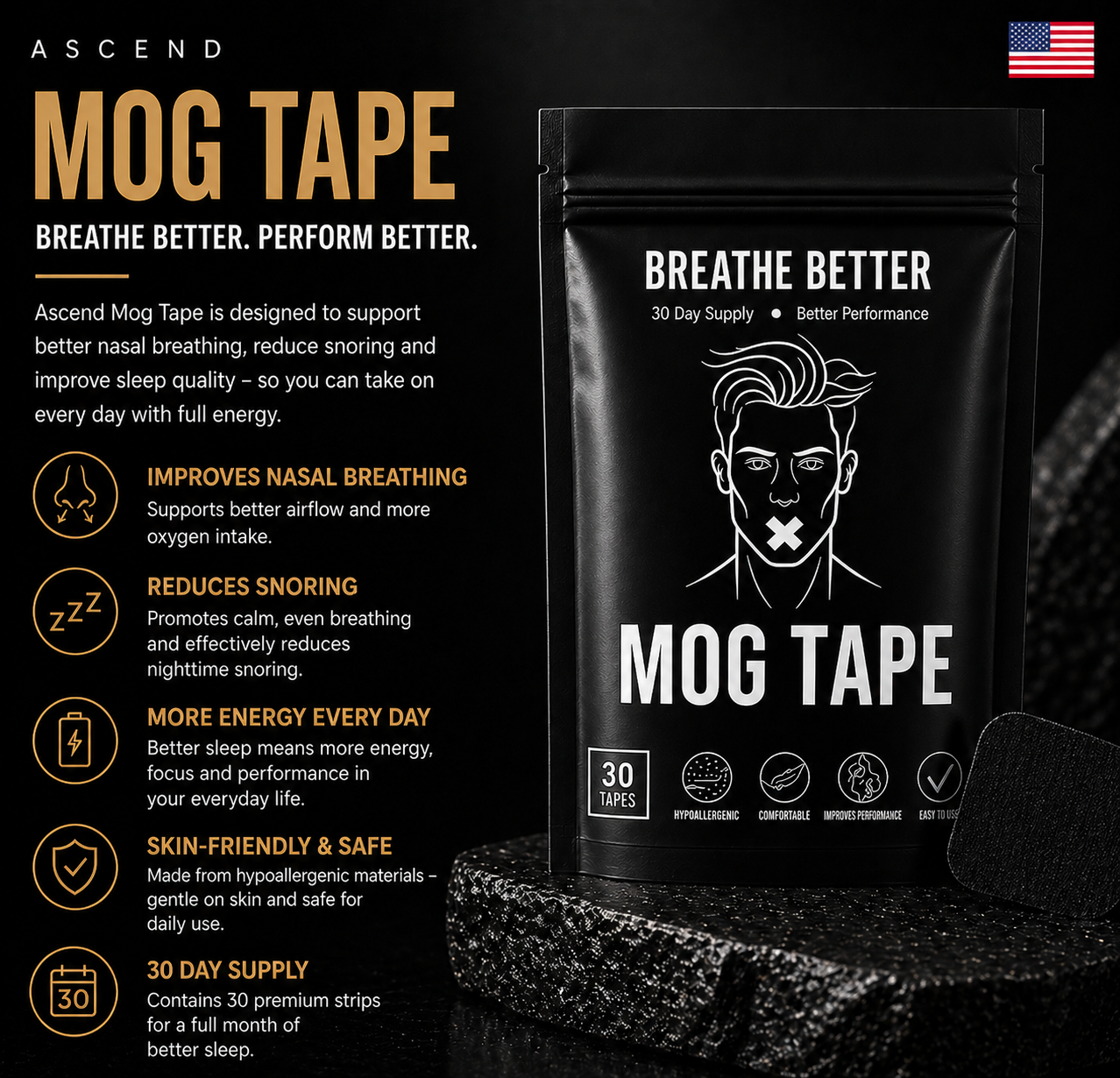 ASCEND SLEEP TAPE™